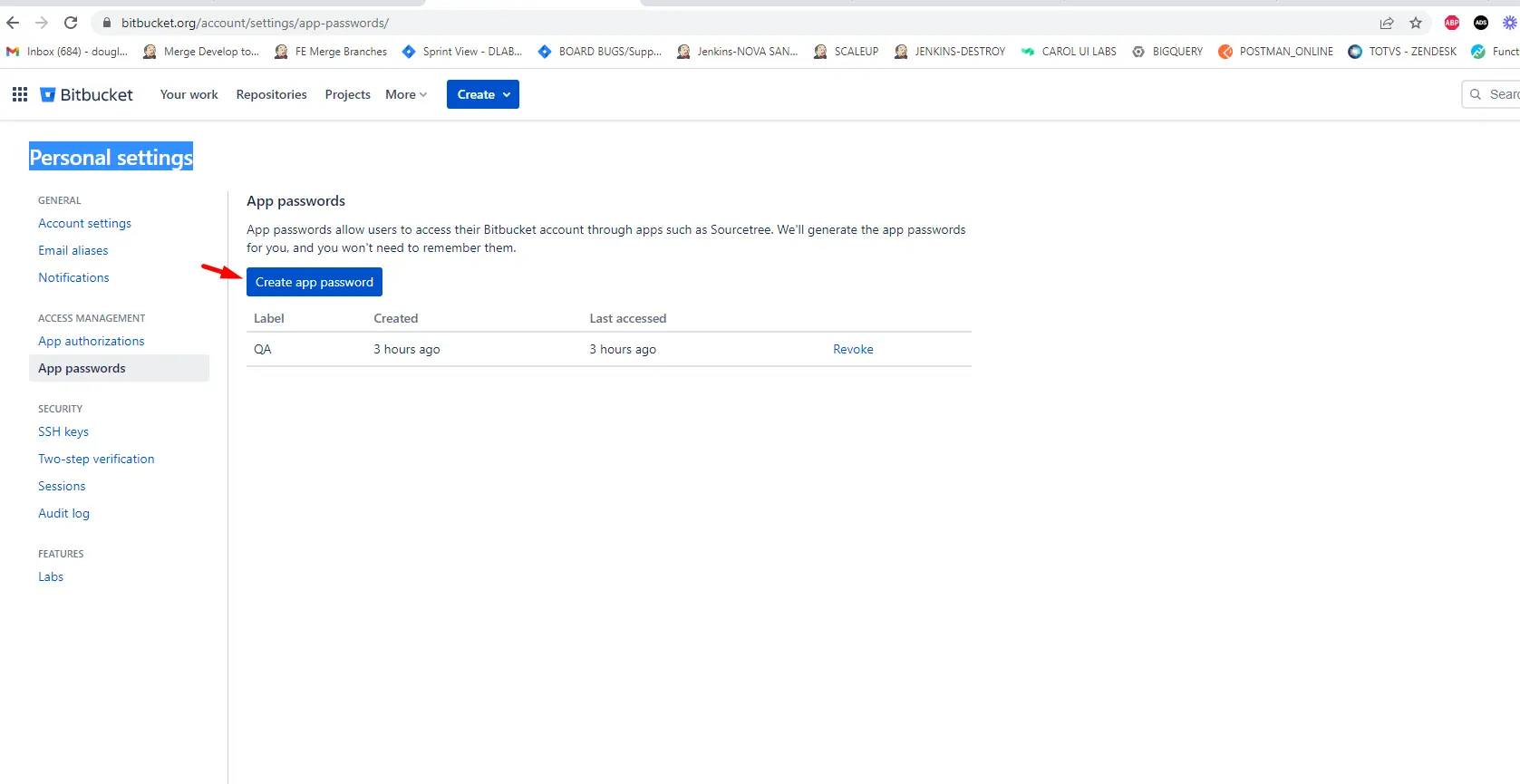 Carol App Bitbucket Step 4