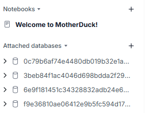 Motherduck Databases