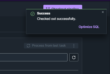 Notificação Otimizar SQL