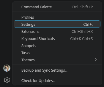 VSCode Settings