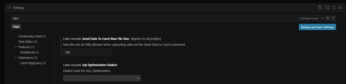 VSCode Settings